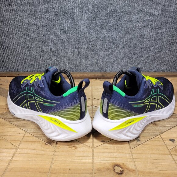 🔥Asics Gel-Cumulus 25 Shoes Men 8.5 Blue Green Running Walk Trainer Gym Comfort - Picture 7 of 11